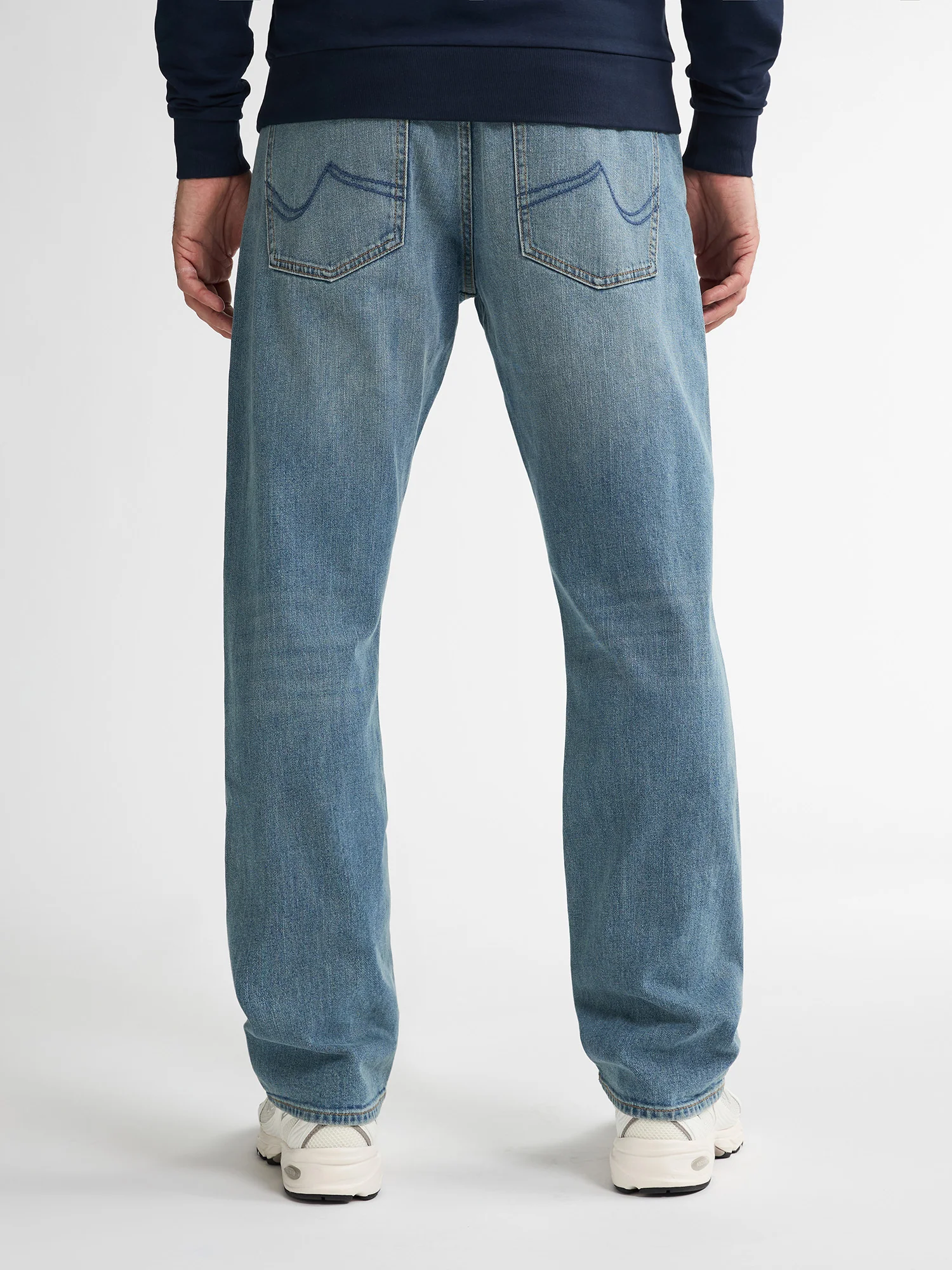 Petrol Industries LEWIS Loose Fit Wide Leg Jeans in Hellblau - Bleached