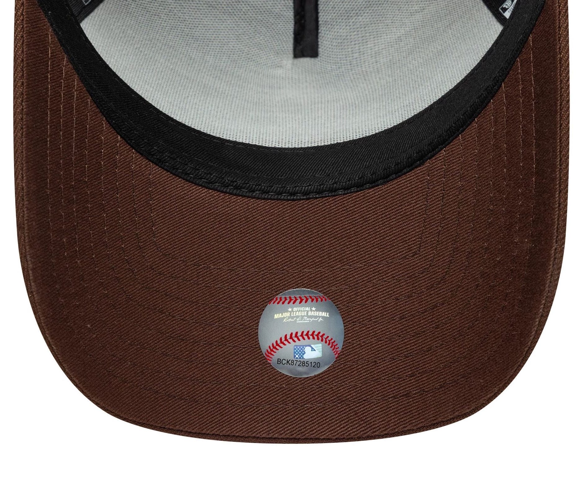 New Era Cap 9FORTY in Braune MLB Outline Script LA Dodgers 