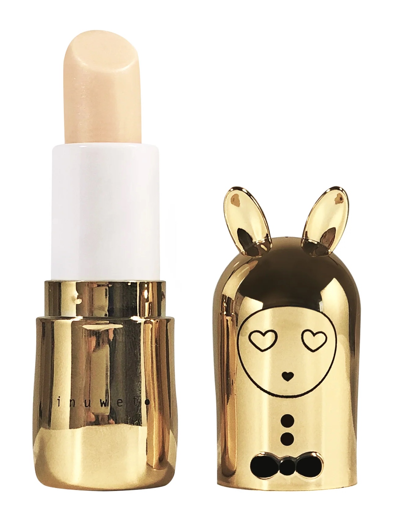 inuwet Lipgloss in Metallic Gold - Cheesecake - Käsekuchen