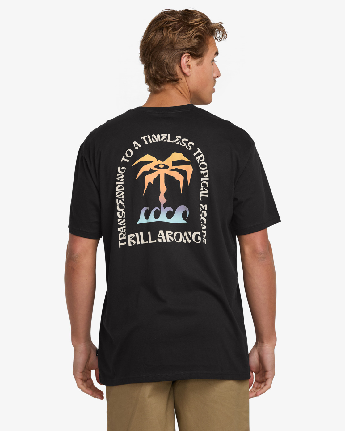 Billabong Troppo Premium - T-Shirt für Männer in Washed Black/Schwarz Billabong Troppo Premium - T-Shirt für Männer in Washed Black/Schwarz