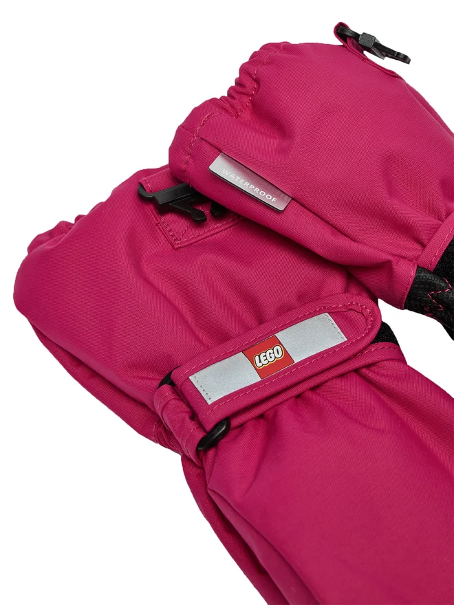 LEGO Wear Fäustlinge - Wasserdicht in Pink
