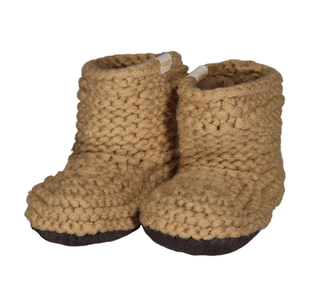 Barts Baby Yumasi Strickschuhe - light Brown Barts Baby Yumasi Strickschuhe - light Brown