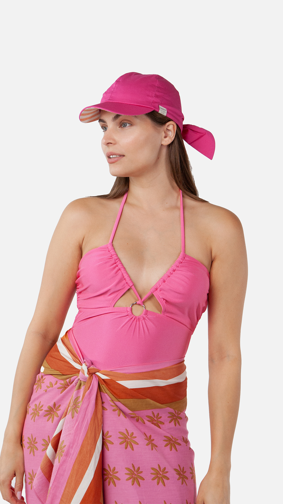 6294_30_MS1 Barts Wupper Cap in Hot Pink mit Schleife
