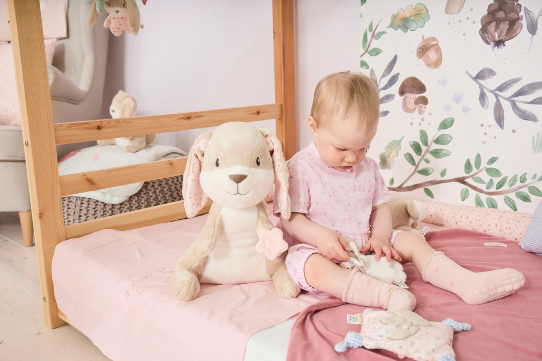 Sterntaler Wärmekissen Hanni Hase in Rosa mit herausnehmbarem Hafersäckchen