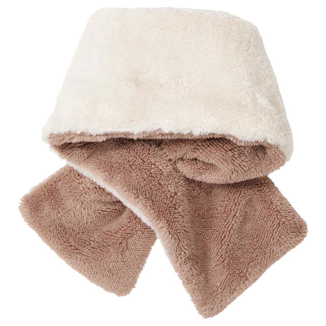 Koeka Baby Schal Malmo in Chesnut Braun & Creme Weiß - SALE