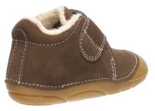 e2083c04f755913f83a3ef710d29bac4547b6542 Lurchi FONSI Wildleder Lauflernschuhe mit Fell und Klett - Braun