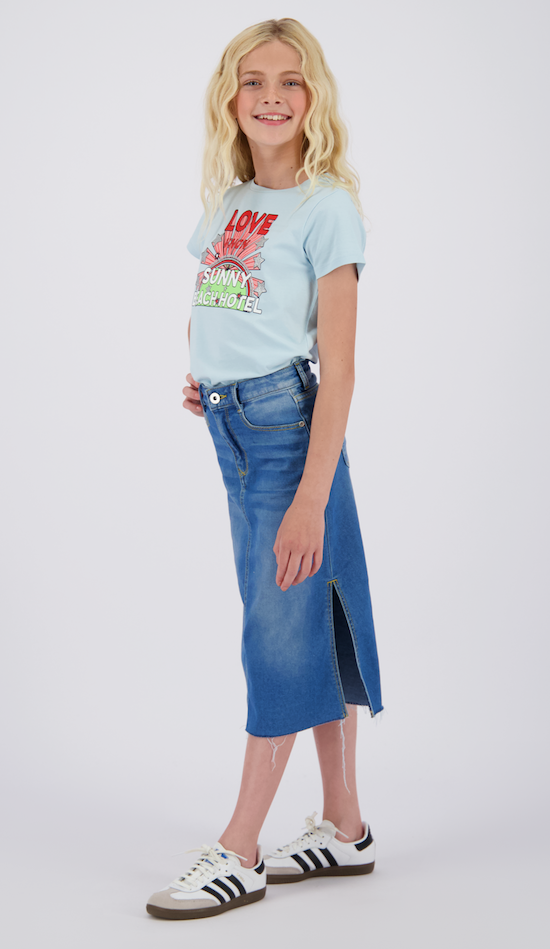 Vingino Hariette T-Shirt in Powder Blue - SALE Vingino Hariette T-Shirt in Powder Blue - SALE