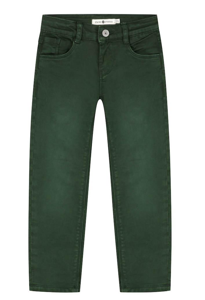 Babyface Stains & Stories Jungs Color Jeans - Forest Grün Babyface Stains & Stories Jungs Color Jeans - Forest Grün