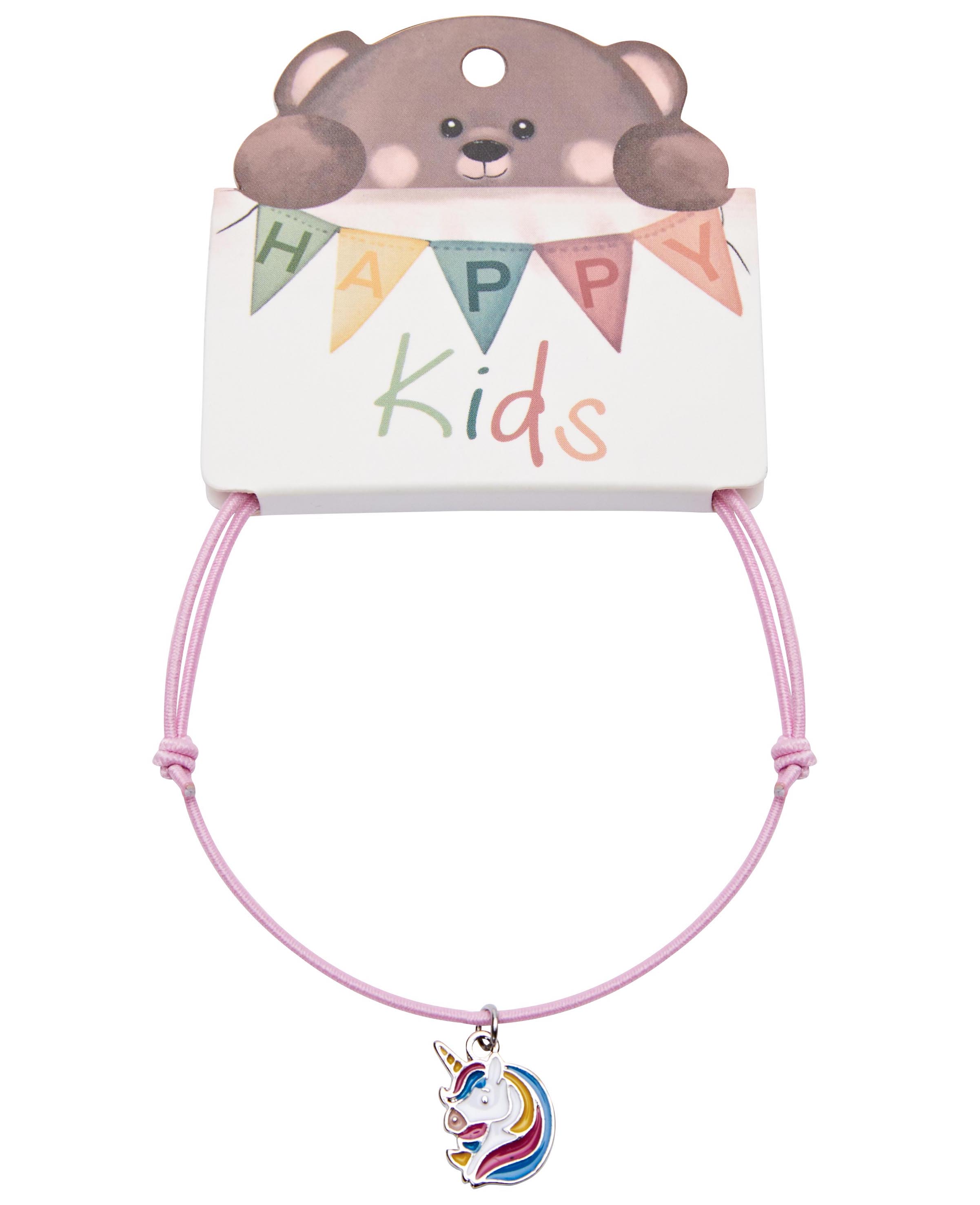 Happy Kids Armband elastisches Band - Einhorn