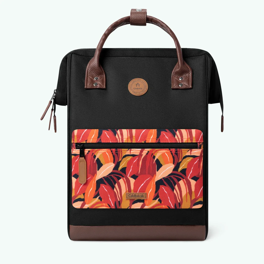 Cabaia ADVENTURER Rucksack Large MANAGUA - in Schwarz & Braun