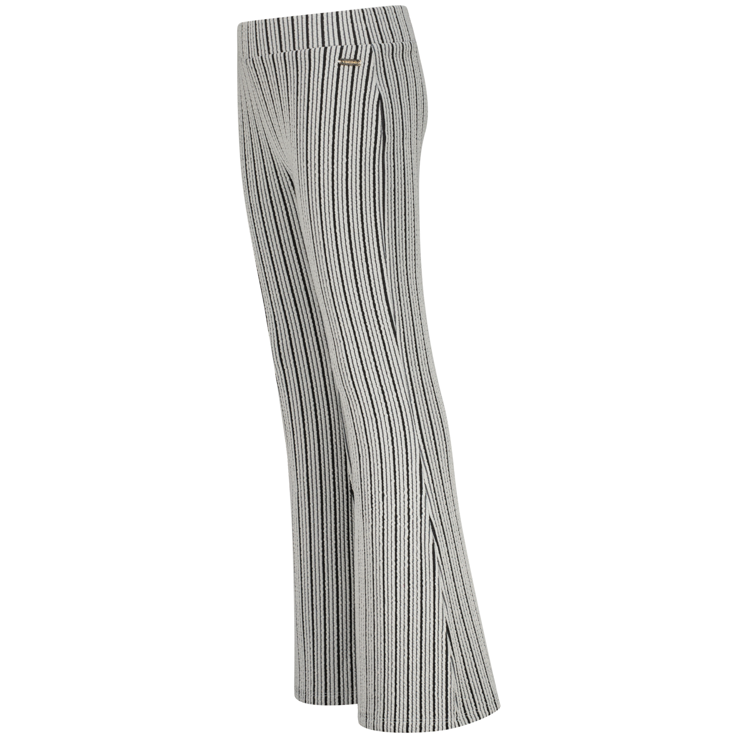 Vingino Mädchen Flare Hose Sammie in Schwarz/Weiß gestreift