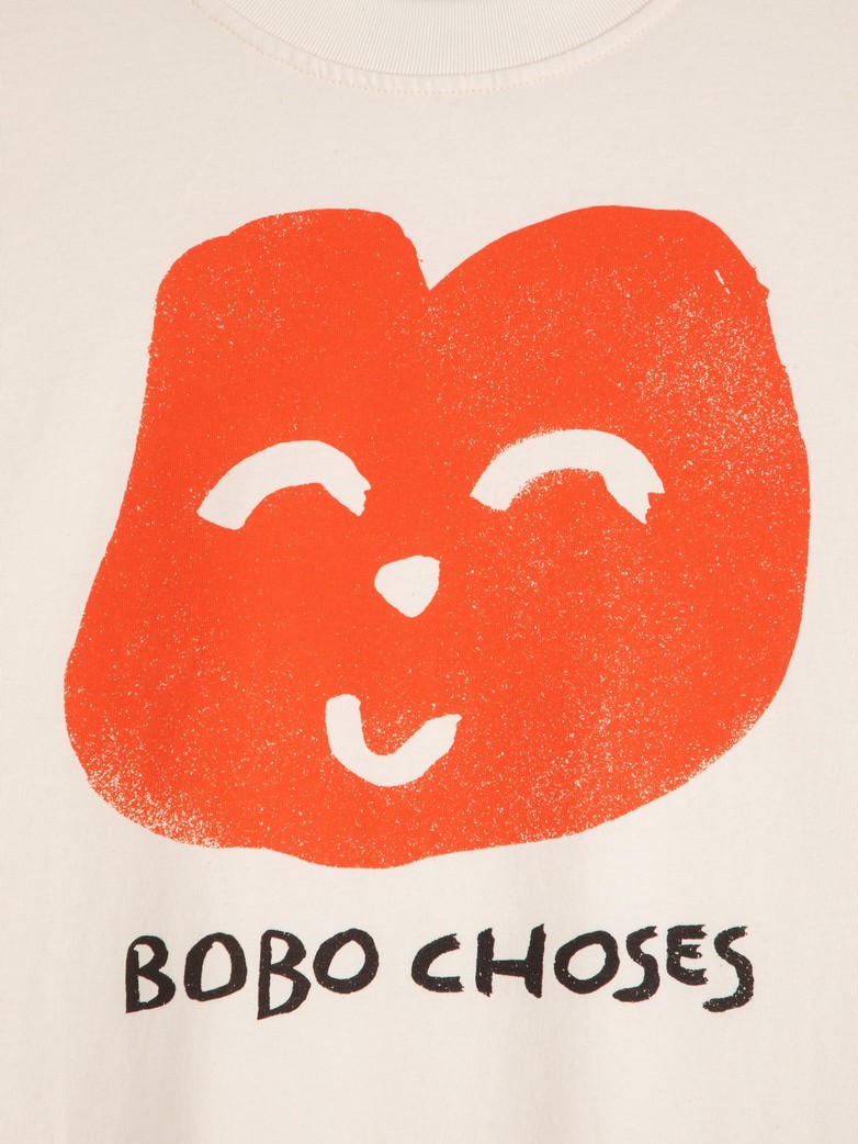 Bobo Choses Joyful Face Boxy T-shirt Smiley - SALE