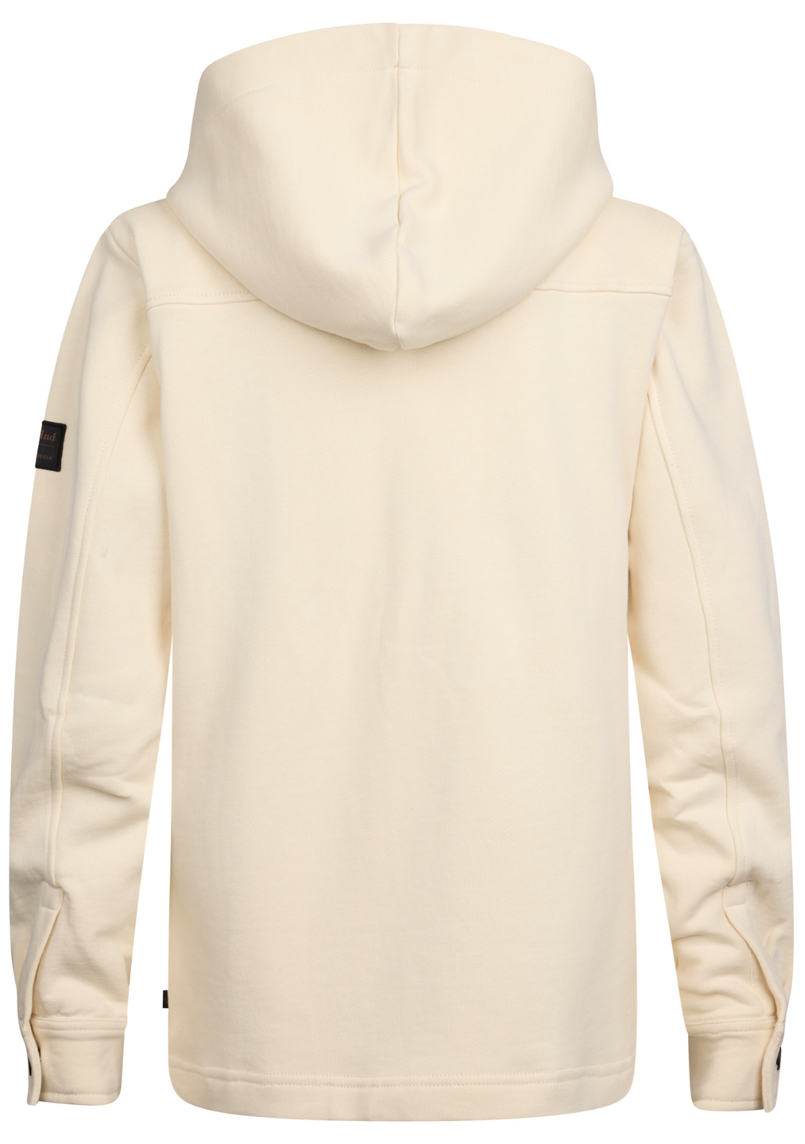 Petrol Industries Jungs Sweatjacke mit Druckknöpfen in Sand