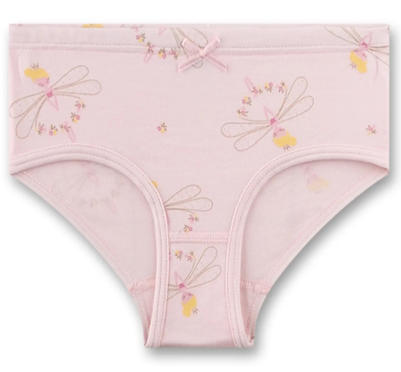 Sanetta Mädchen Unterhosen Mädchen-Hüftslip 2er Pack - Rosa Feen Ballerinas