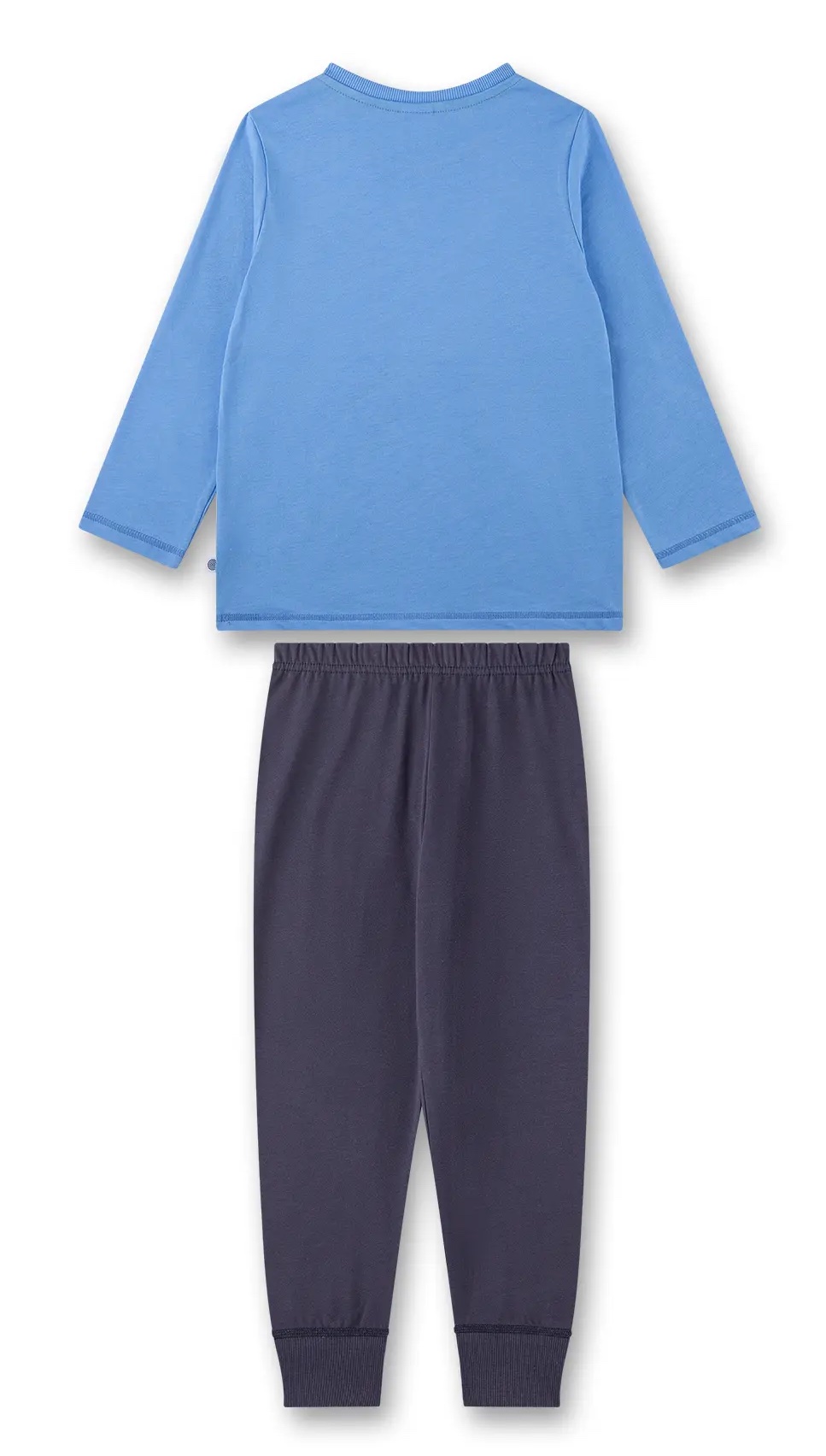 Sanetta Jungs Pyjama/Schlafanzug Jungen-Schlafanzug lang blau - Baufahrzeug Kran - SALE Sanetta Jungs Pyjama/Schlafanzug Jungen-Schlafanzug lang blau - Baufahrzeug Kran - SALE