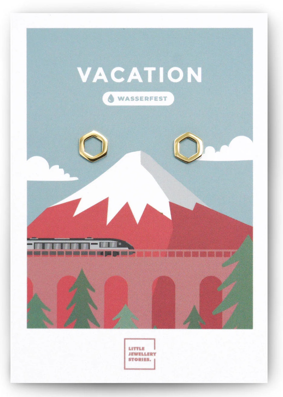 AIMI Ohrstecker Vacation Gold 