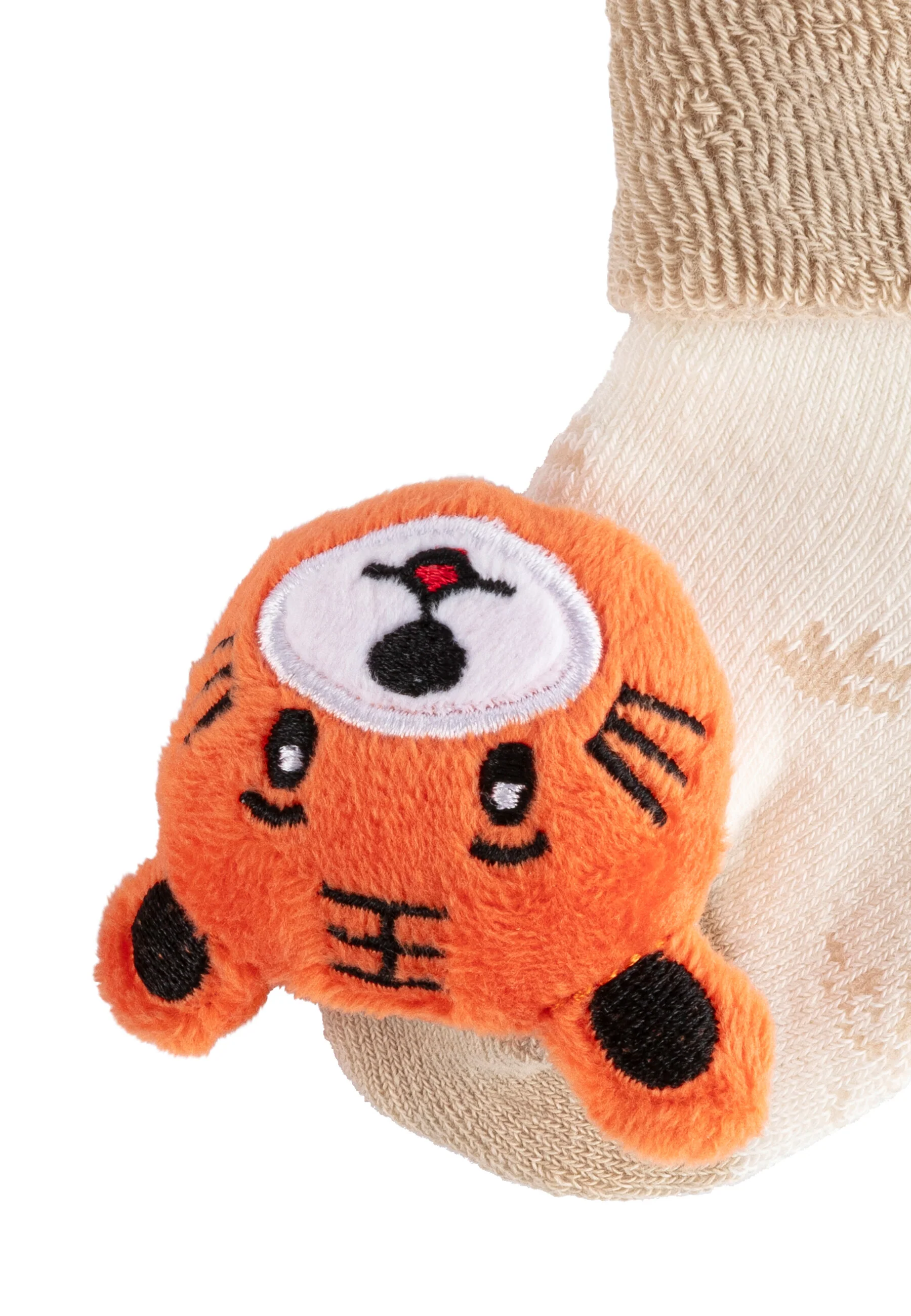 Sterntaler Baby Rasselsöckchen - Tiger