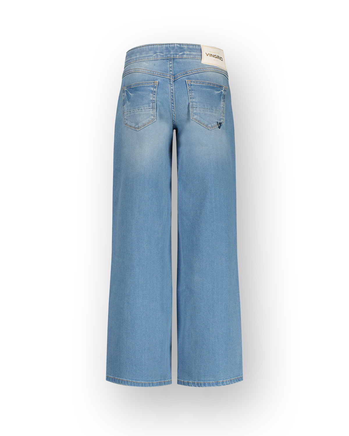 Vingino Mädchen Wideleg Jeans Bellini - Old Vintage in Blau Vingino Mädchen Wideleg Jeans Bellini - Old Vintage in Blau