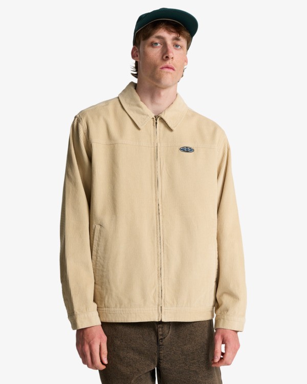 Billabong Bad Dog - Kordjacke für Männer in Chino Beige