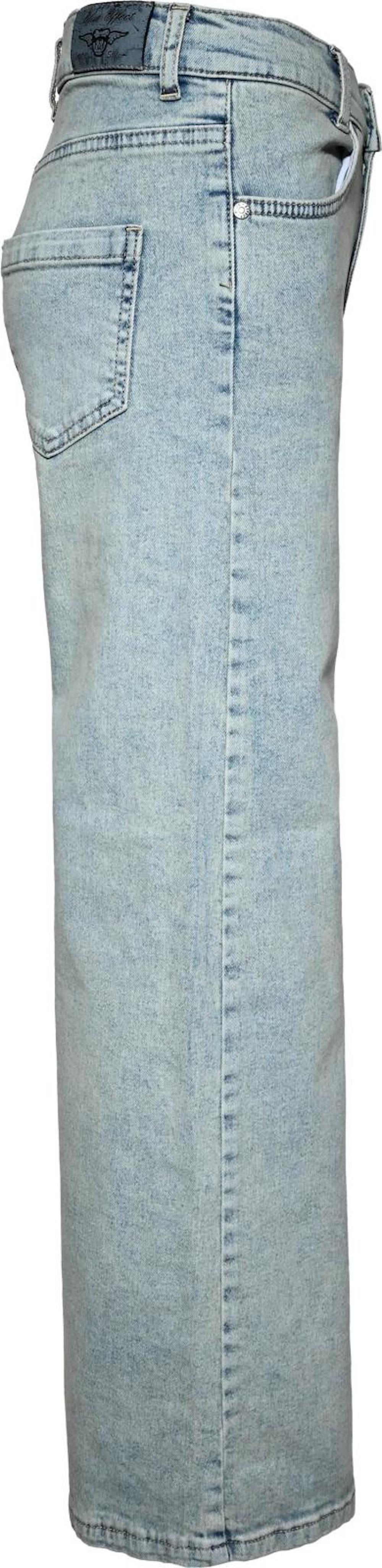 Blue Effect Girls Wide Leg Jeans Normal Fit - Hellblau Denim