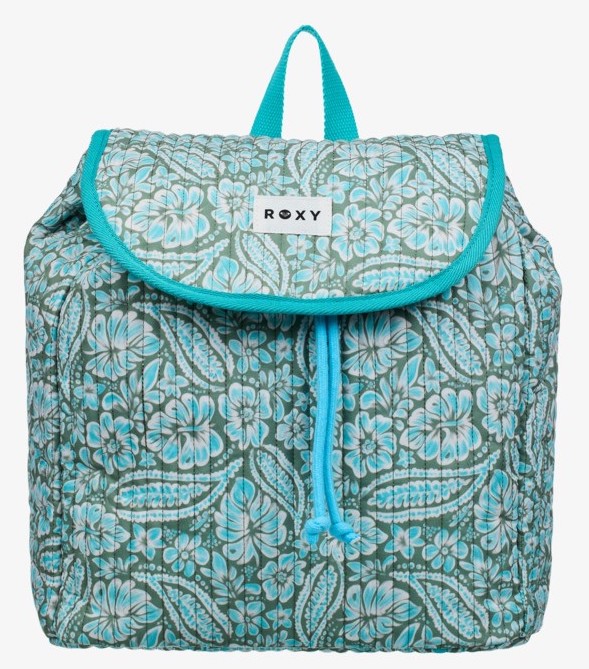 Roxy Wildest Dream 11L - Mittelgroßer Rucksack für Frauen - Türkis Grün Paisley Roxy Wildest Dream 11L - Mittelgroßer Rucksack für Frauen - Türkis Grün Paisley