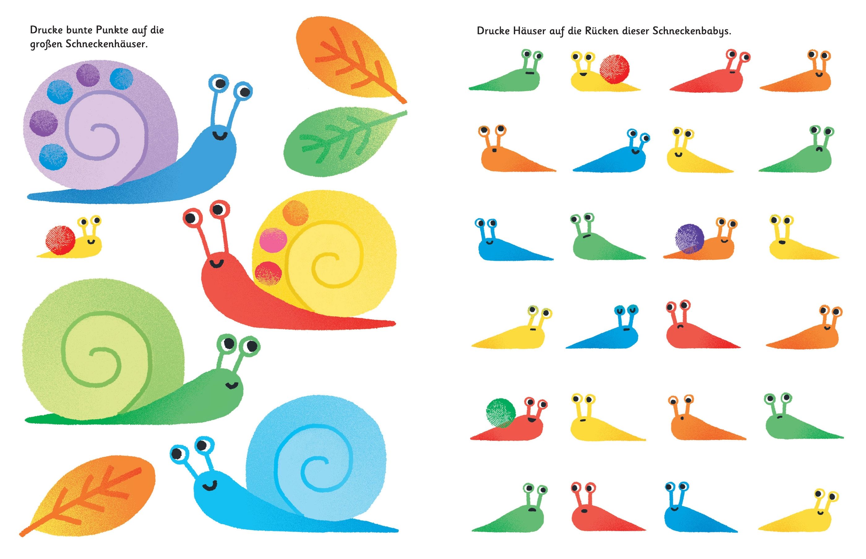 Usborne Fingerstempeln - Tiere Usborne Fingerstempeln - Tiere