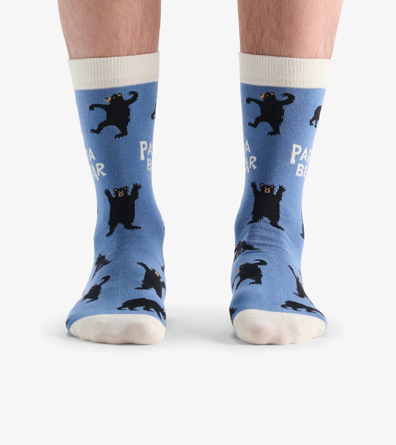 Little Blue House Herrensocken in Blau - Papa Bear Socks Little Blue House Herrensocken in Blau - Papa Bear Socks