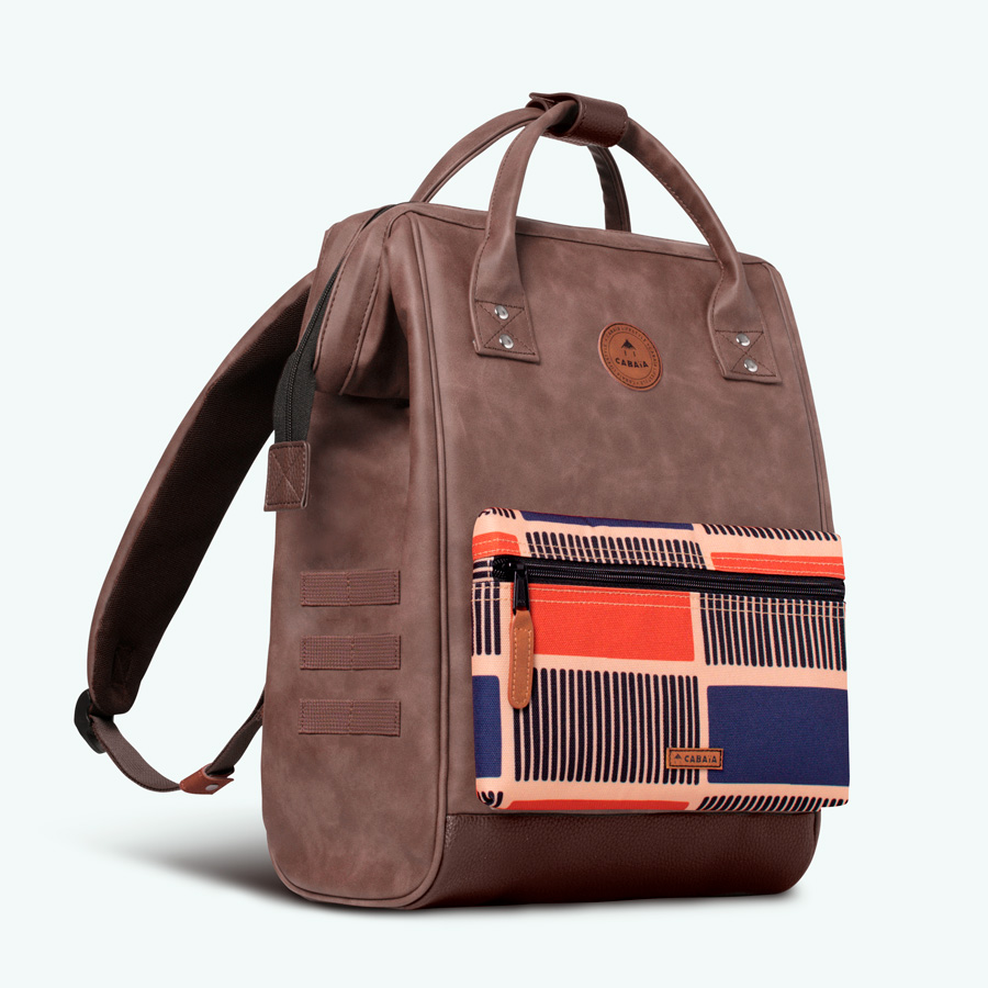 Cabaia Rucksack PAPEETE Medium mit Laptop-Fach - Braun
