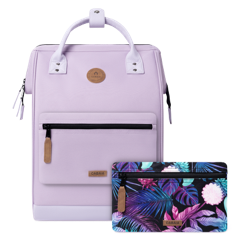 TDM_S24_ADVENTURER_LARGE_JAIPUR_3701328355489_01 Cabaia Rucksack JAIPUR Large mit Laptop-Fach - Flieder