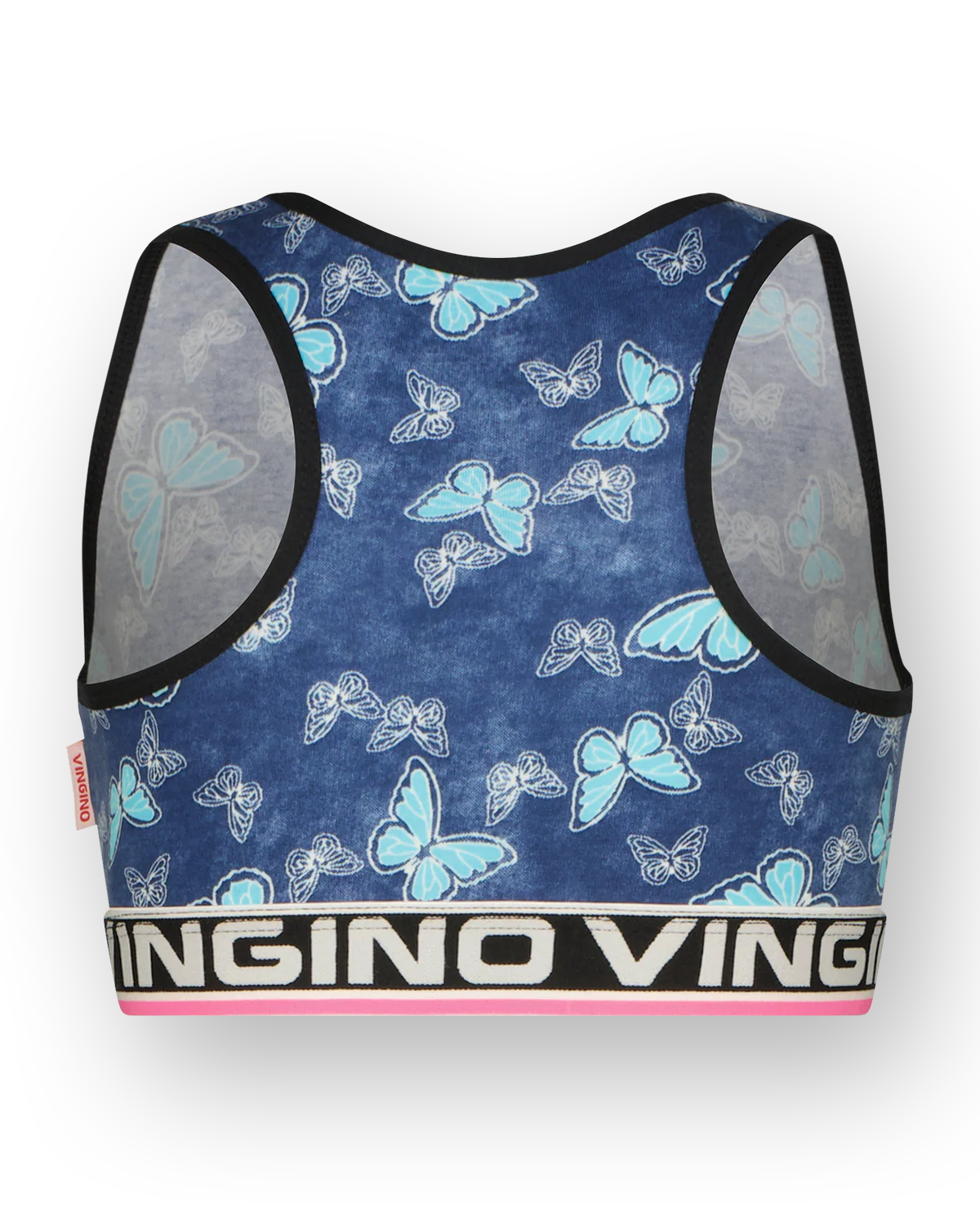 Vingino Bustier und Hipster Unterwäsche BUTTERFLY RACER 3pack - Neon Pink Pink/Schmetterling
