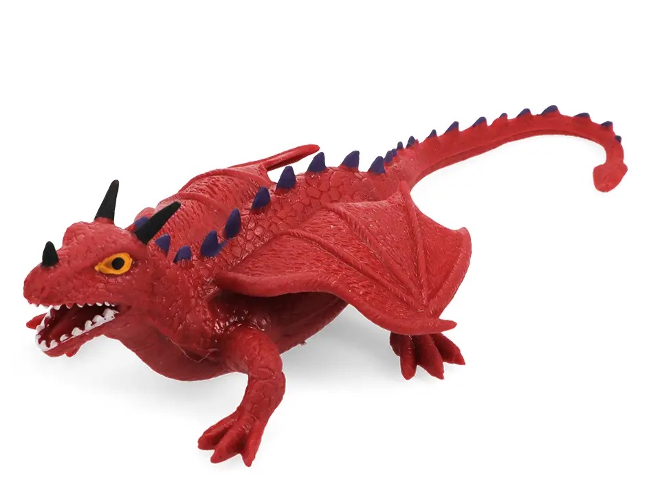 REX LONDON Red Dragon - Quetschspielzeug - Roter Drache
