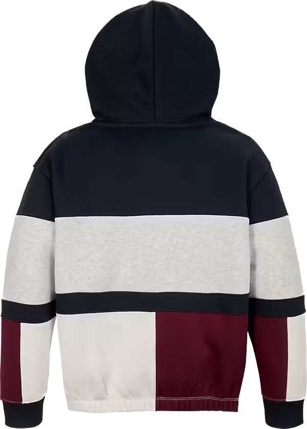 Tommy Hilfiger Color Block-Hoodie mit Reissverschluss - Rot Weiss Blau - SALE