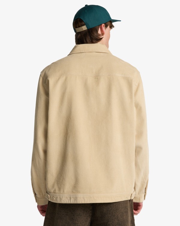 Billabong Bad Dog - Kordjacke für Männer in Chino Beige