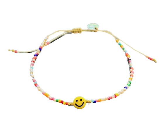 Lua Armband Happy Sunshine Verstellbar Smiley Regenbogen Lua Armband Happy Sunshine Verstellbar Smiley Regenbogen