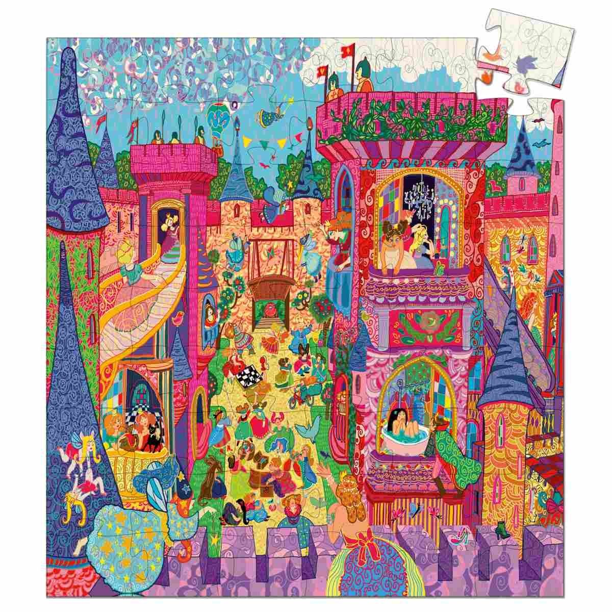 Djeco Puzzle Feenschloss - 54 Teile