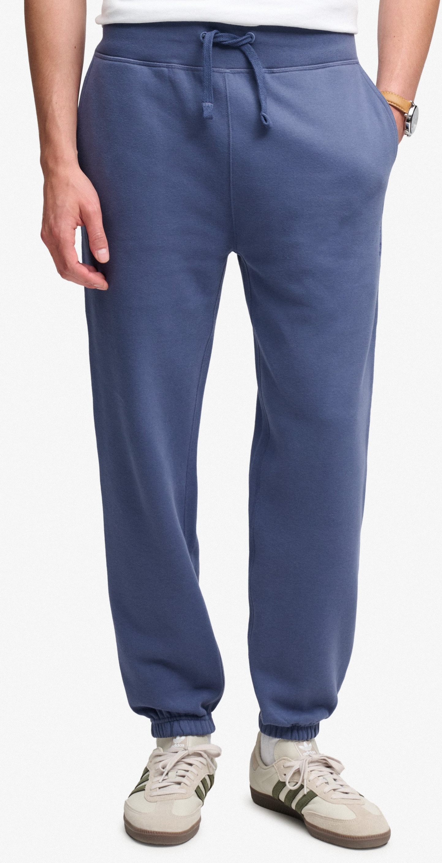 Superdry Herren Essentials Jogginghose in Blau
