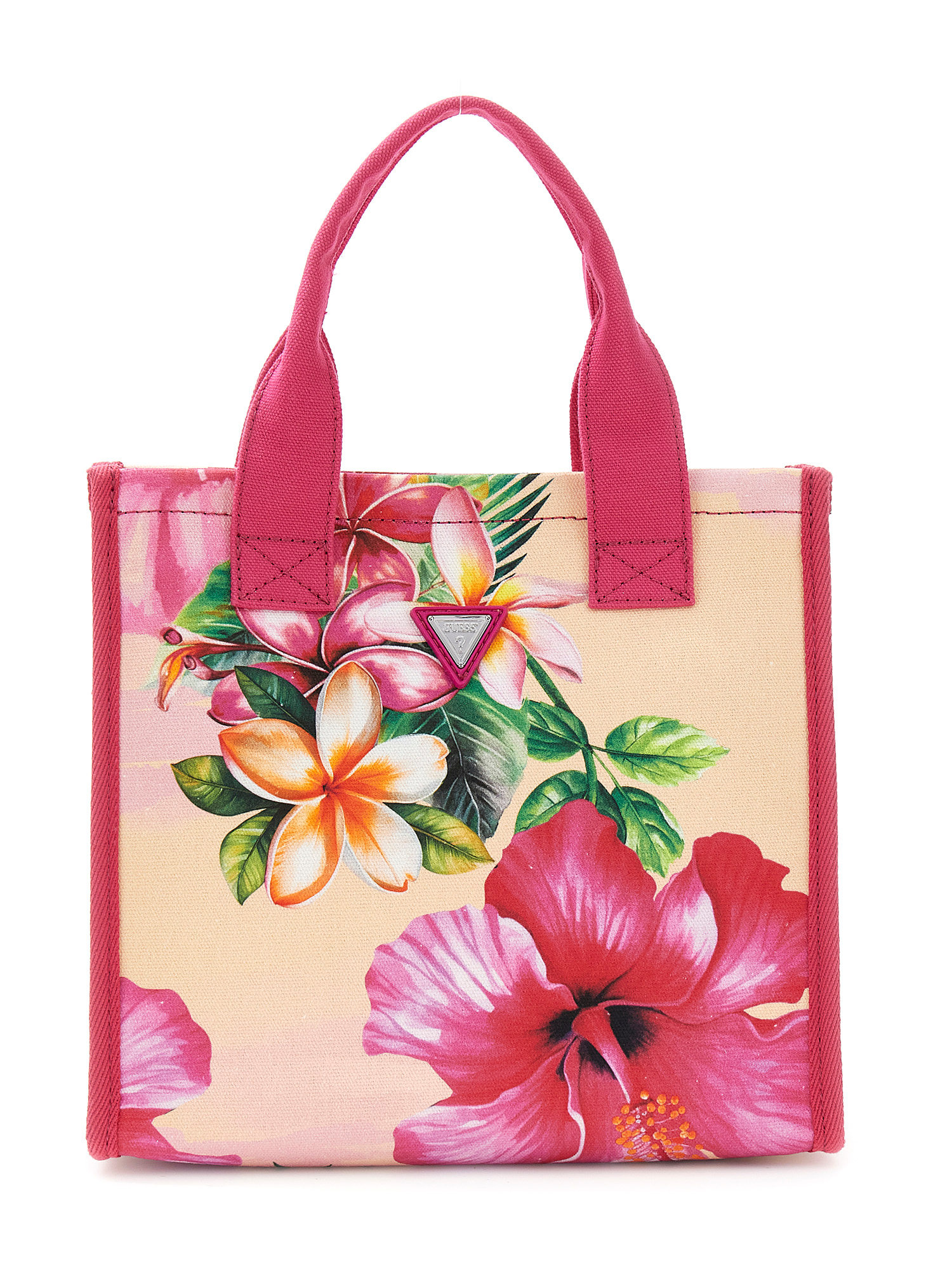 Guess Crossbody Mini Tote Bag - Hibiskus - SALE