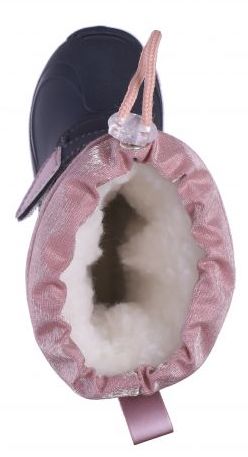 Lurchi FJONNA Kinder Schneestiefel in Rose mit Futter und Gummisohle