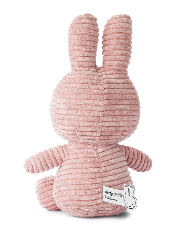 Bon Bon Toys Miffy Stofftier Hase Eco Cord in Rosa - 23 cm - 9 Zoll Bon Bon Toys Miffy Stofftier Hase Eco Cord in Rosa - 23 cm - 9 Zoll