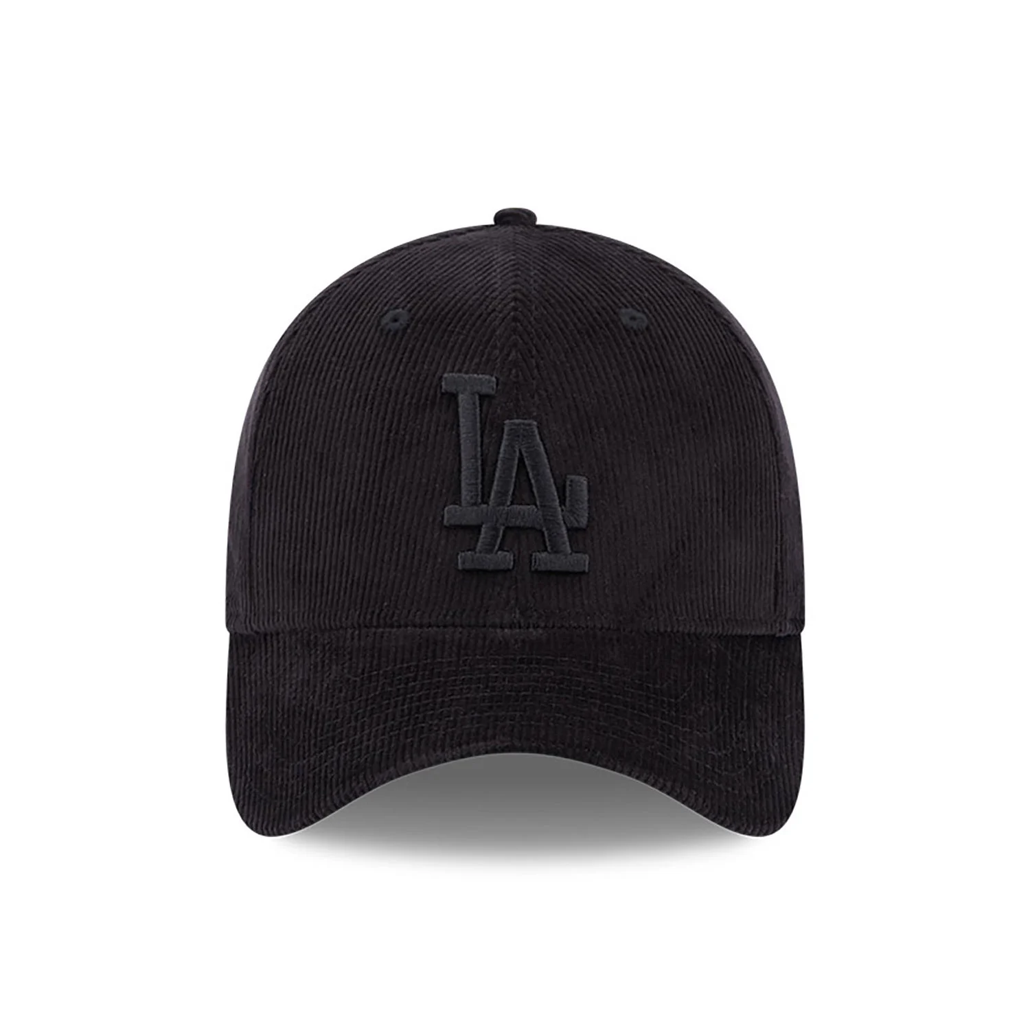 la-dodgers-cord-black-39thirty-stretch-fit-cap-60364214-center New Era 39Thirty - LA Los Angeles Dodgers in Black/Black Kord