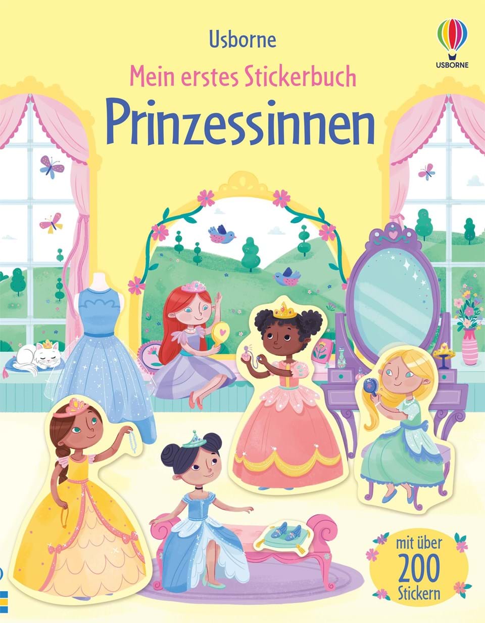 Usborne Mein erstes Stickerbuch - Prinzessinnen