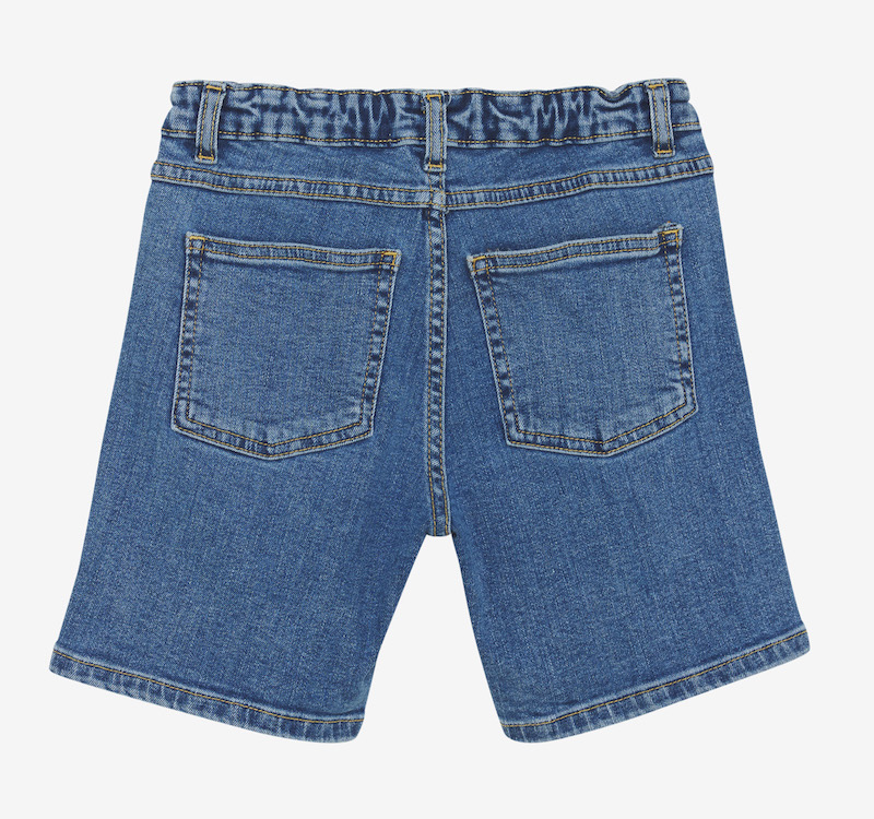 Creamie Bermuda Jeans Short - Denim Blau 