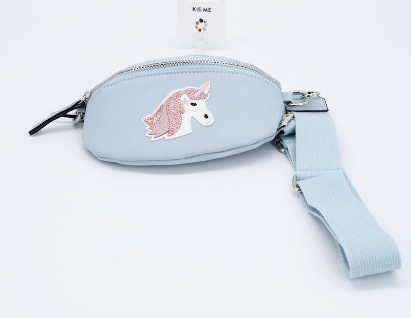 KisMe Crossbody Tasche Sidebag - Einhorn - Hellblau Glatt KisMe Crossbody Tasche Sidebag - Einhorn - Hellblau Glatt