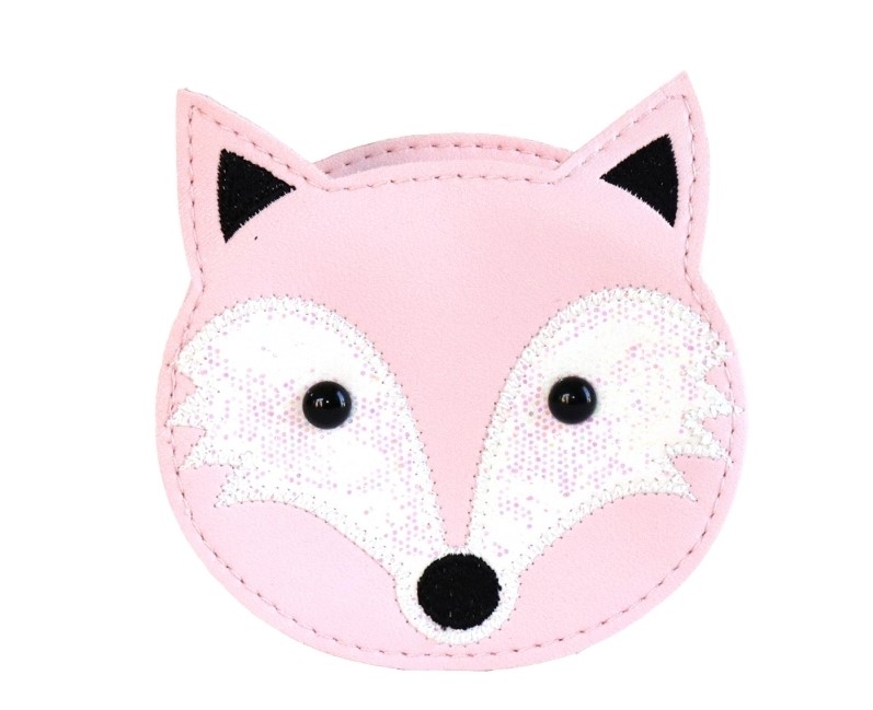 YUKO.B Umhängetasche Kunstleder Rosa - Fuchs