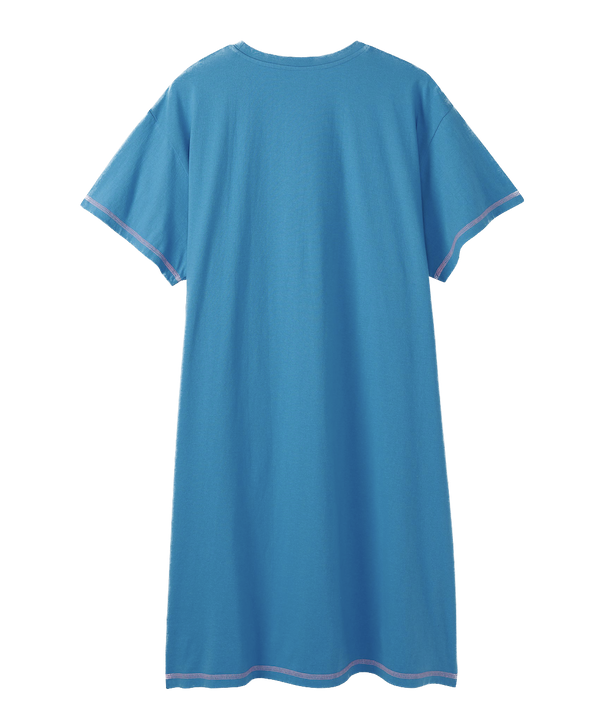 Little Blue House Nachthemd - Night Shirt - Let Sleeping Dogs Lie - Schlanfende Hunde