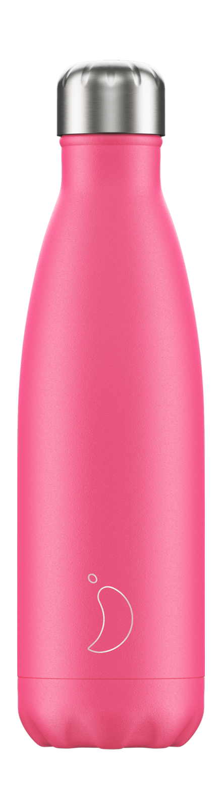 V2-Neon-Pink-500ml Chilly's Flasche in Neon Pink - 500 ml