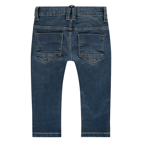 Babyface Girls Jog Jeans in Mid Blue Denim - Blau