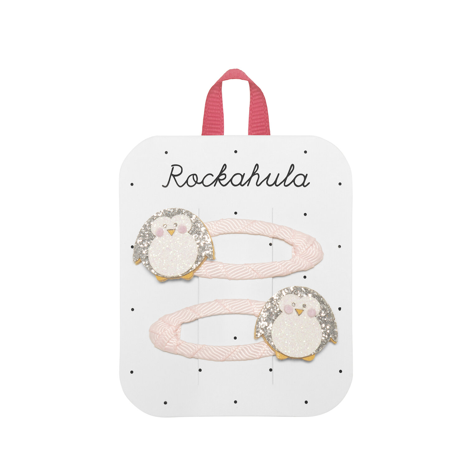 Rockahula Little Penguin Clips Haarspangen - Kleine Glitzer Penguine