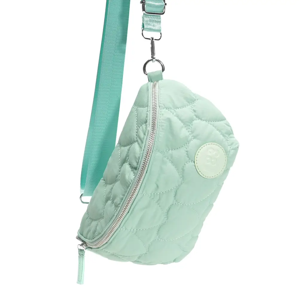 LOT83 Crossbody-Tasche Jill Gesteppt mit Herzen - Mint