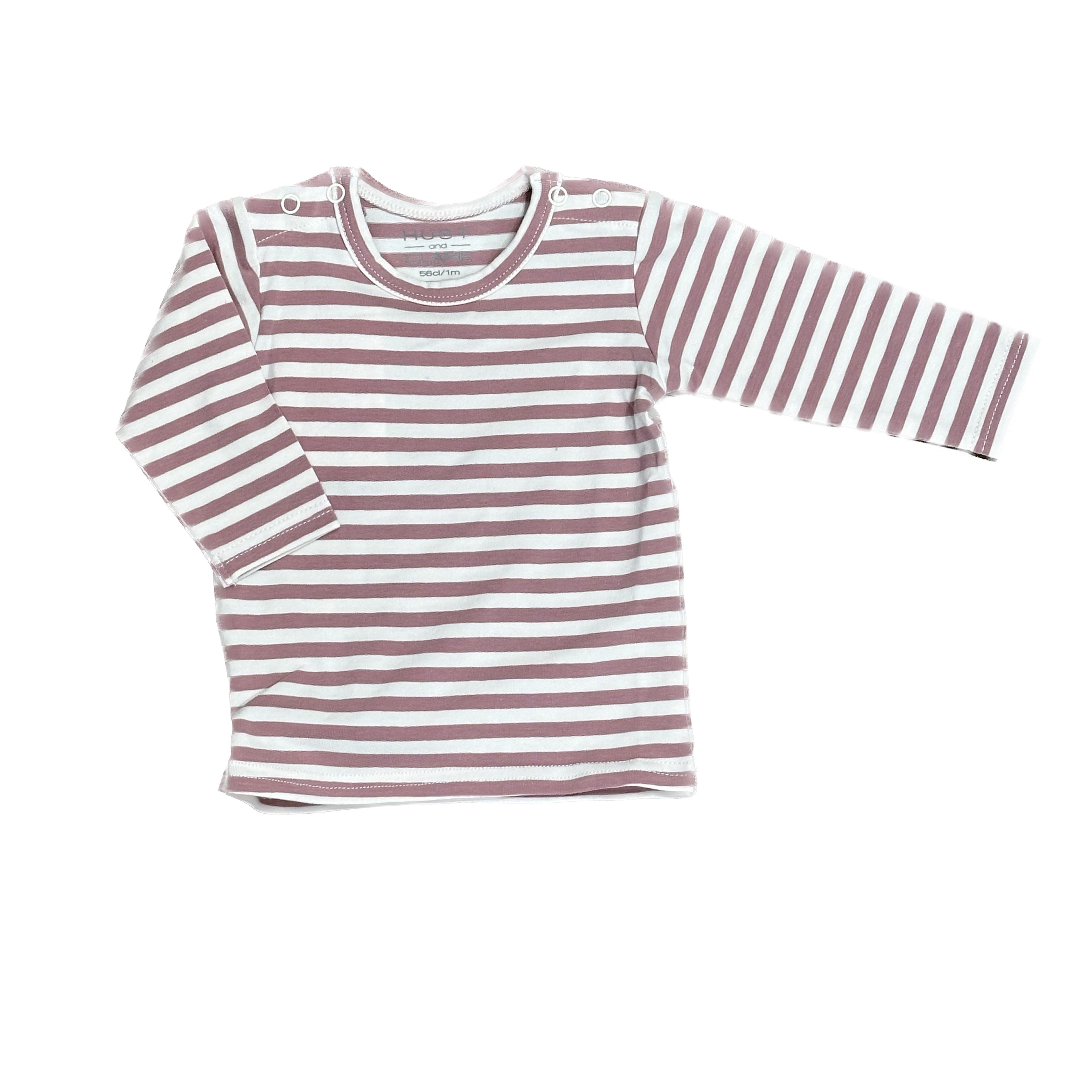 Hust & Claire Amar Langarm T-Shirt Rosa Gestreift - SALE Hust & Claire Amar Langarm T-Shirt Rosa Gestreift - SALE